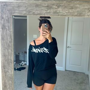 Victoria’s secret black PINK jumper